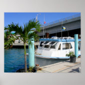 Boat & Brug, Nassau Poster (Voorkant)