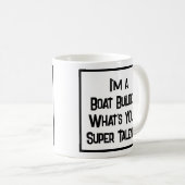 Boat Builder Super Talent. KoffieMok (Voorkant rechts)