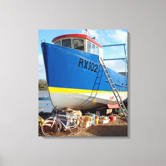 Boat Canvas Afdruk (Voorkant)