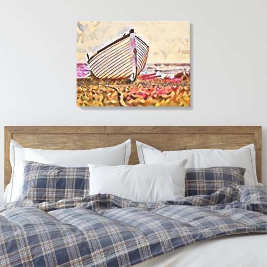 Boat Canvas Afdruk (Insitu (Slaapkamer))