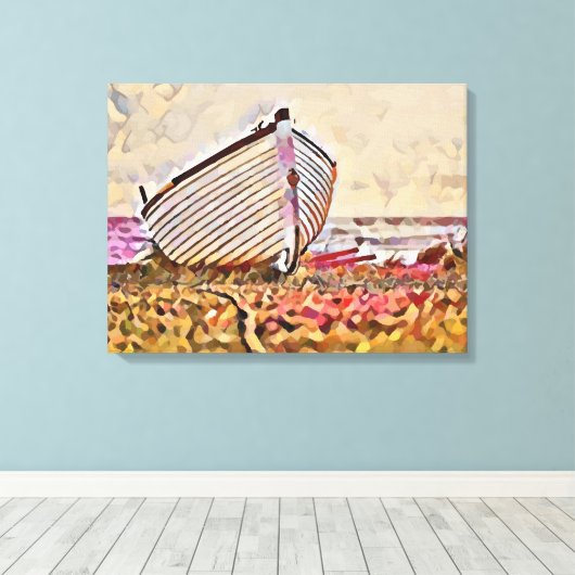 Boat Canvas Afdruk (Insitu (Houten vloer))