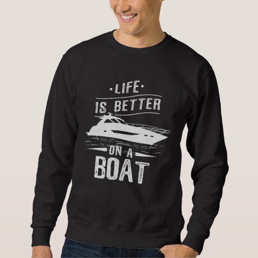Boat Captain Boater Trui (Voorkant)