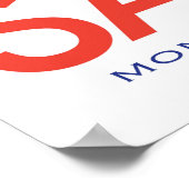 Boat Color Square_SAIL Monte Carlo poster (Hoek)