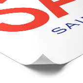 Boat Color Square_SAIL St. Tropez poster (Hoek)