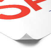 Boat Color Square_SAIL Tahiti poster (Hoek)