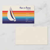 Boat Color Square_Sjabloon Visitekaartje (Voorkant / Achterkant)