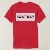 Boat Day T-shirt (Design voorkant)
