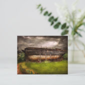 Boat - De bouw van de ark van Noah Briefkaart (Staand voorkant)