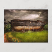 Boat - De bouw van de ark van Noah Briefkaart (Voorkant)