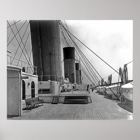 Boat Deck Poster (Voorkant)