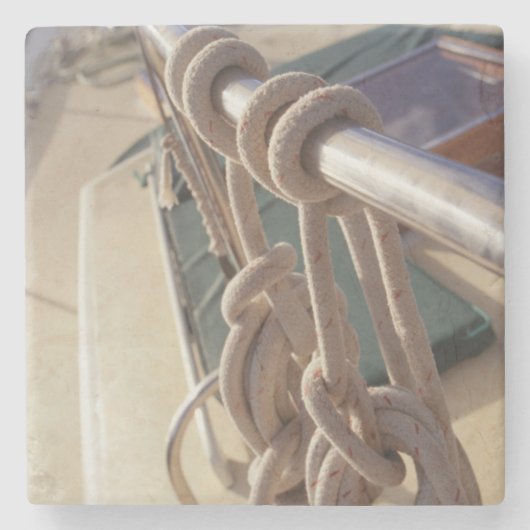 Boat Deck Stenen Onderzetter (Voorkant)
