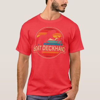 Boat Deckhand Dinosaur T-shirt