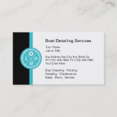 Boat Details Service Visitekaartje (Voorkant)