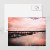 Boat Dock Briefkaart (Voorkant / Achterkant)