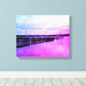 Boat Dock Canvas Afdruk (Insitu (Houten vloer))