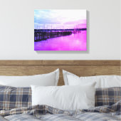 Boat Dock Canvas Afdruk (Insitu (Slaapkamer))
