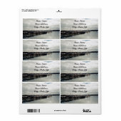 Boat Dock Etiket (Full Sheet)
