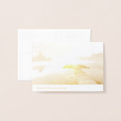 Boat Dock Folie Kaarten (Met envelop)