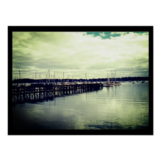 Boat Dock Perfect Poster (Voorkant)