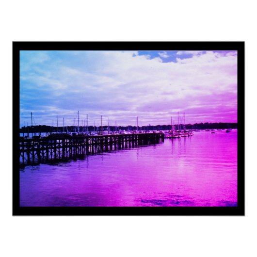 Boat Dock Perfect Poster (Voorkant)