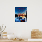Boat Dock Poster (Keuken)