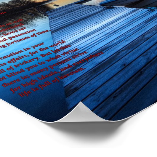 Boat Dock Poster (Hoek)