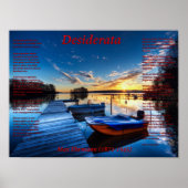 Boat Dock Poster (Voorkant)