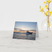 Boat Dreams Notecards Kaart (Gele Bloem)