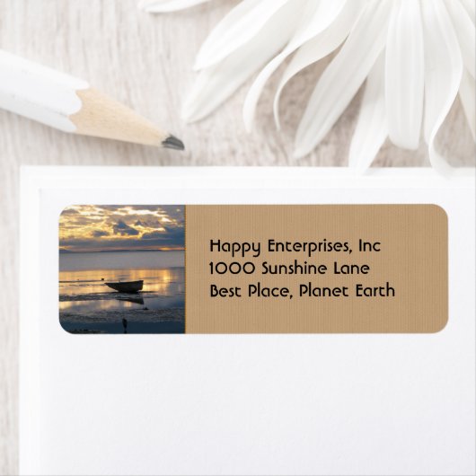 Boat en Heron Etiket (Insitu)