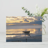 Boat en Heron Kaart (Staand voorkant)