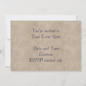 Boat en Heron Kaart (Achterkant)