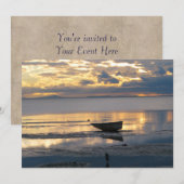 Boat en Heron Kaart (Voorkant / Achterkant)