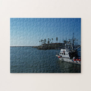 Boat en horizon op Oceanside CA Legpuzzel