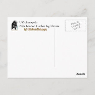 Boat en vuurtoren briefkaart