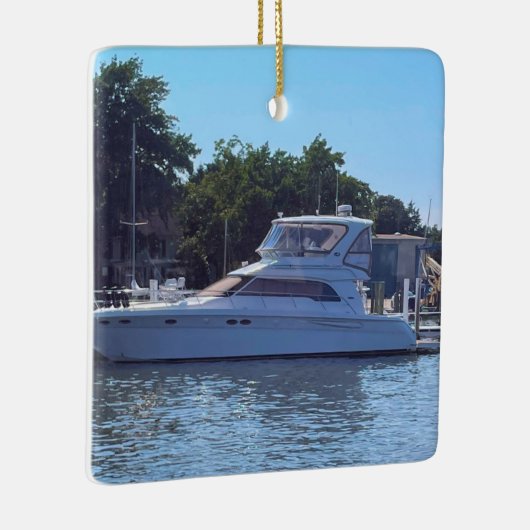 Boat-foto Keramisch Ornament (Rechts)