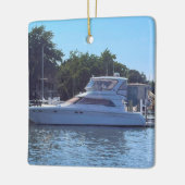 Boat-foto Keramisch Ornament (Links)