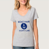 Boat Hair Let niet op de Nautical Anchor T-Shirt G (Voorkant)