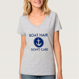 Boat Hair Let niet op de Nautical Anchor T-Shirt G