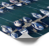 Boat Harbor Aerial Poster (Hoek)