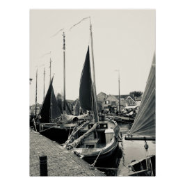 Boat, Harbor, Fishingboat  Perfect Poster