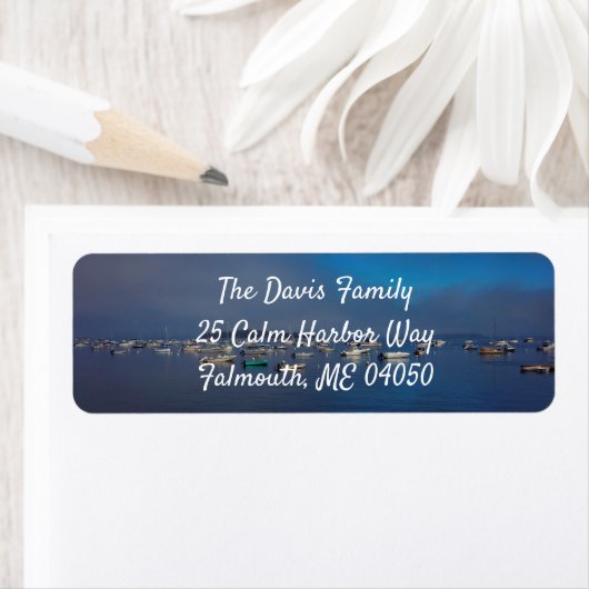 Boat Harbour Return Address Labels (Insitu)