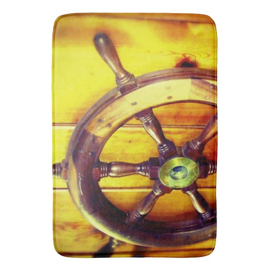 Boat Helm Bath Mat (Voorkant Verticaal)