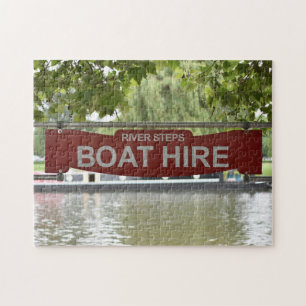 Boat Hire, River Avon, Warwickshire, Engeland VK Legpuzzel