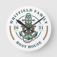 Boat House Anchor Boat Wheel Year Est Persoonlijk