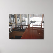 Boat House Canvas Afdruk (Voorkant)