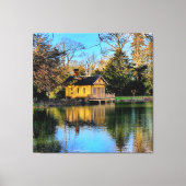 Boat House Canvas Afdruk (Voorkant)