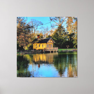 Boat House Canvas Afdruk