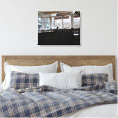 Boat House Canvas Afdruk (Insitu (Slaapkamer))