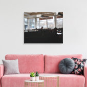 Boat House Canvas Afdruk (Insitu (Woonkamer))