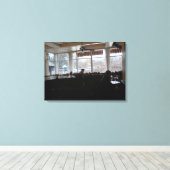 Boat House Canvas Afdruk (Insitu (Houten vloer))